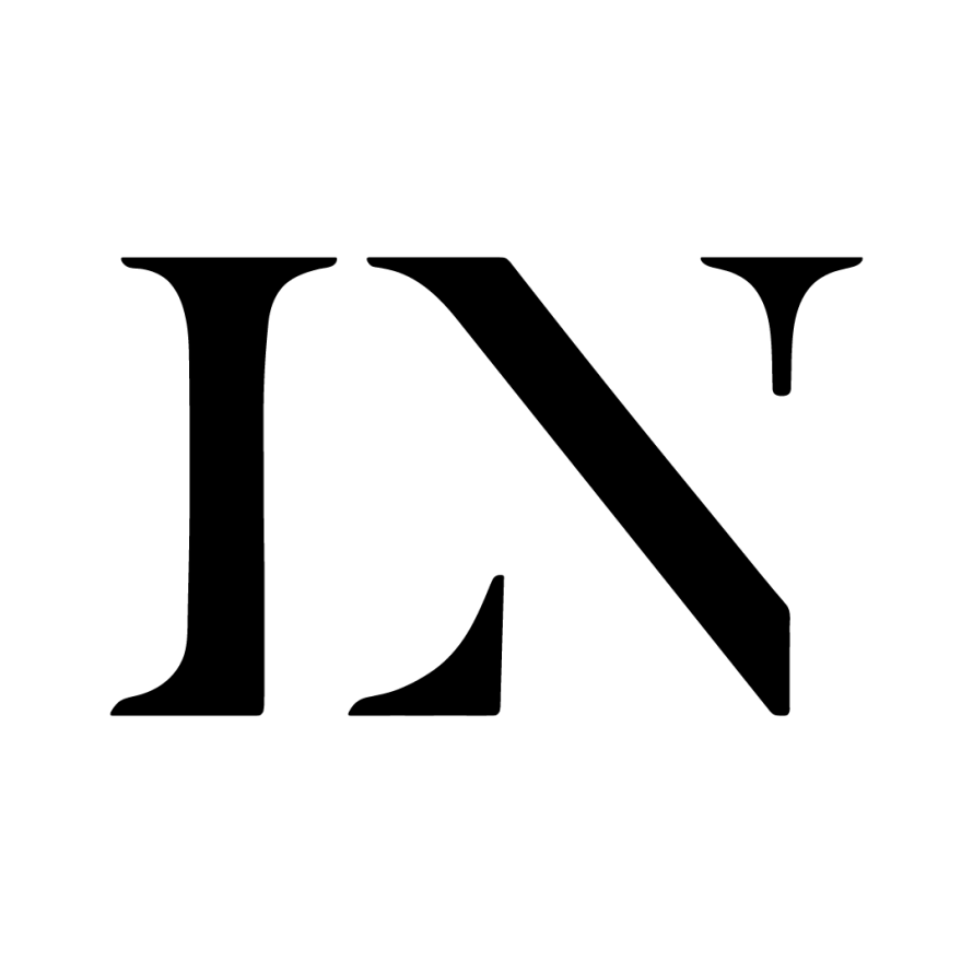 Small Icon favicon LN Symbol black