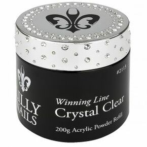 Acrylic Powder Crystal Clear 200g