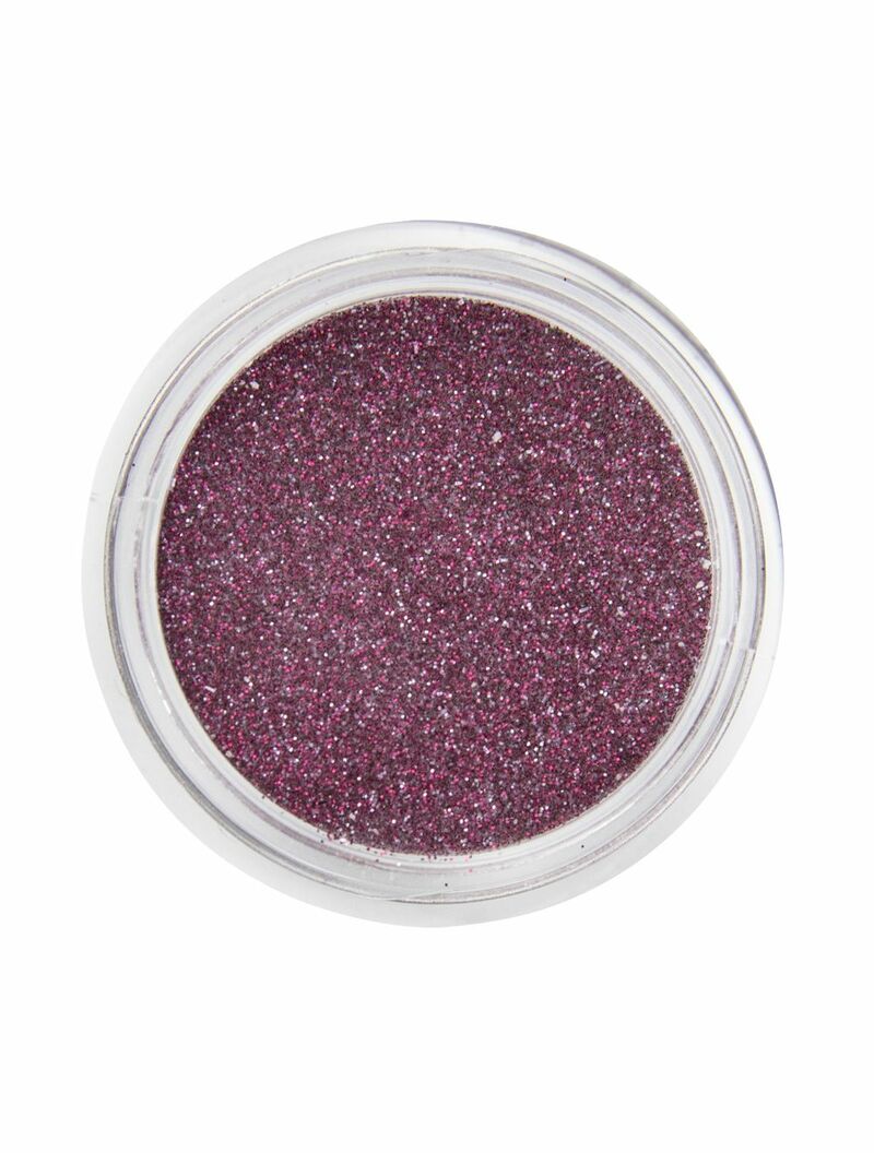 Acrylic Glitter Sparkling Ruby