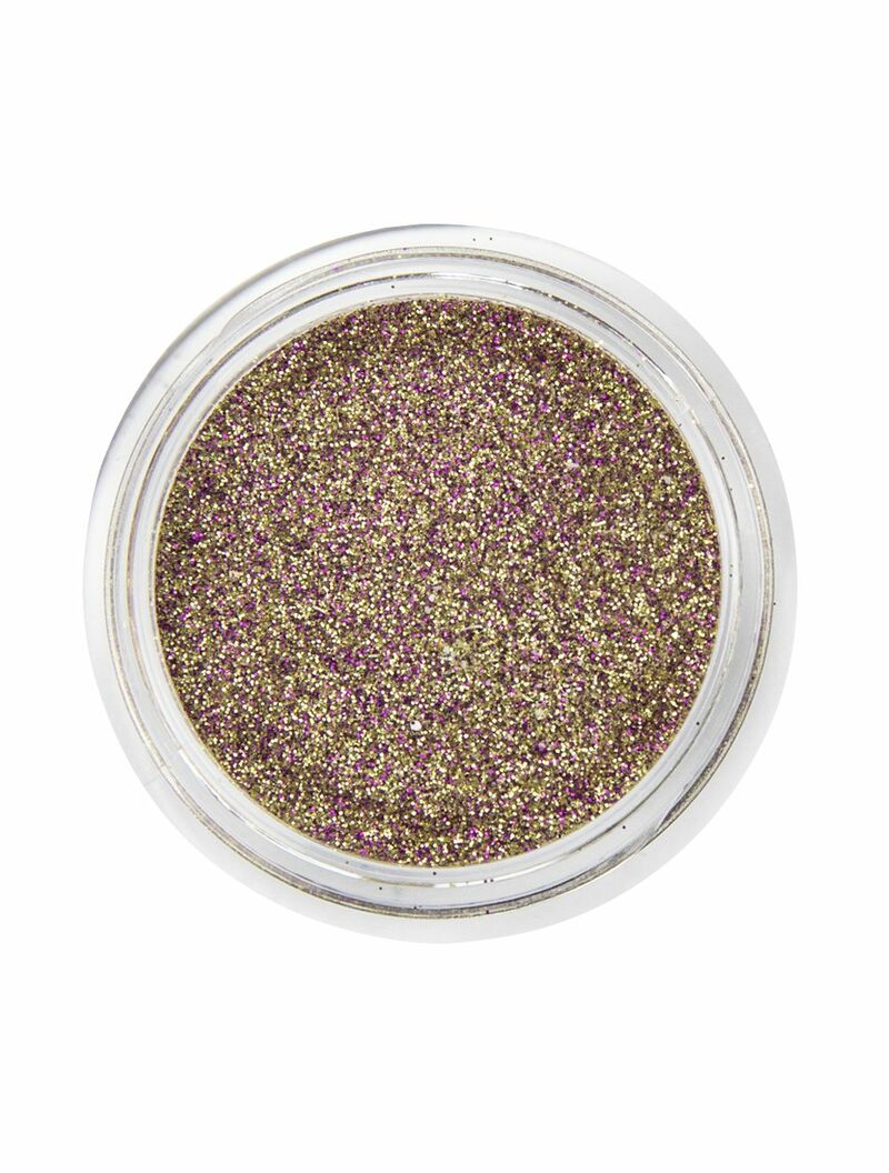 Acrylic Glitter Topaz Satin