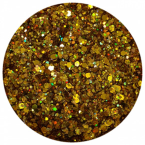 Glittermix Mustard