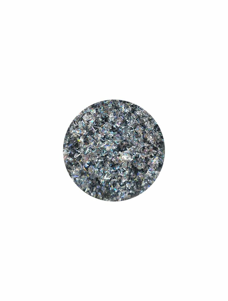 Lazer Flakes Silver