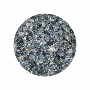 Lazer Flakes Silver