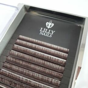 Volume Lashes D 0.05 - Mix Brown
