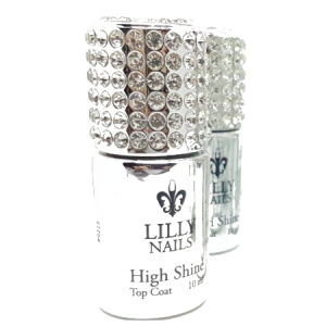 High shine top coat