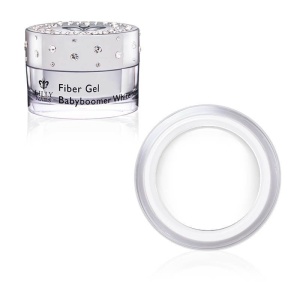 Fiber gel babyboomer white