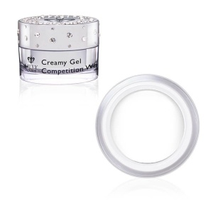 Creamy gel competition white